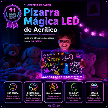 LumiDraw™ Pizarra LED Mágica